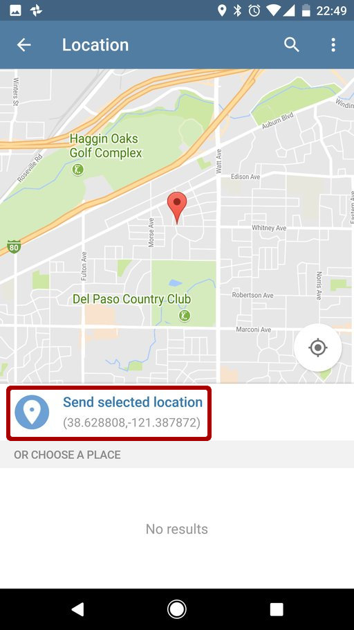 Send Location
